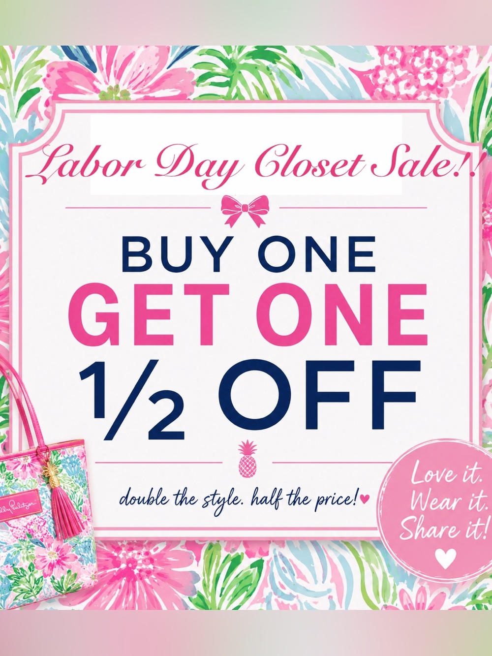 LABOR DAY BOGO SALE!!
